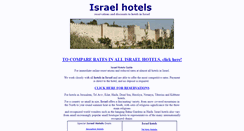 Desktop Screenshot of hotels-of-israel.com